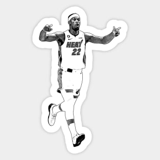 Jimmy Butler Retro Sticker